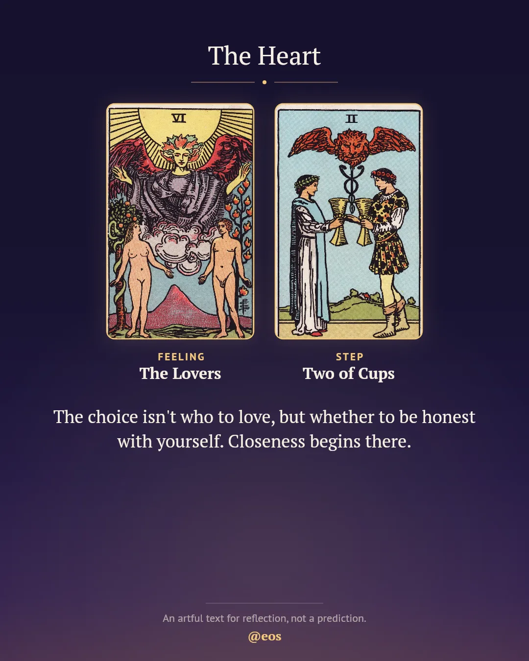 The Heart reading